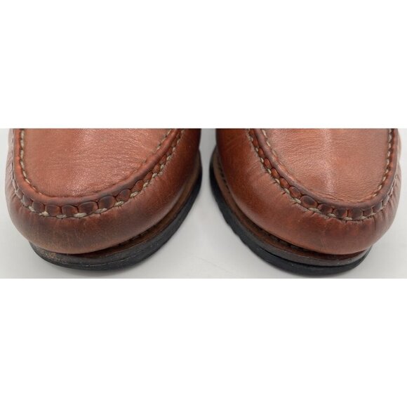 Allen Edmonds Nashua Loafers Size 8.5E Kiltie Tassel Black Brown Leather Shoes main image 10